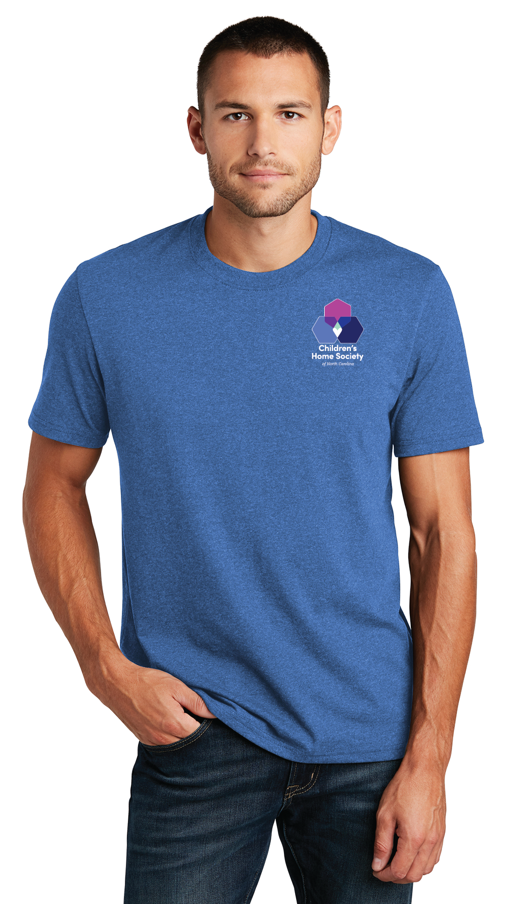 Heather Blue Tee Shirt