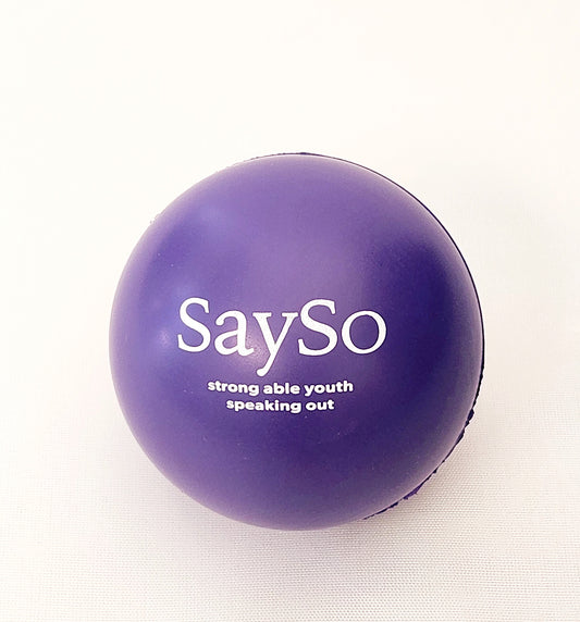 Purple Stress Ball