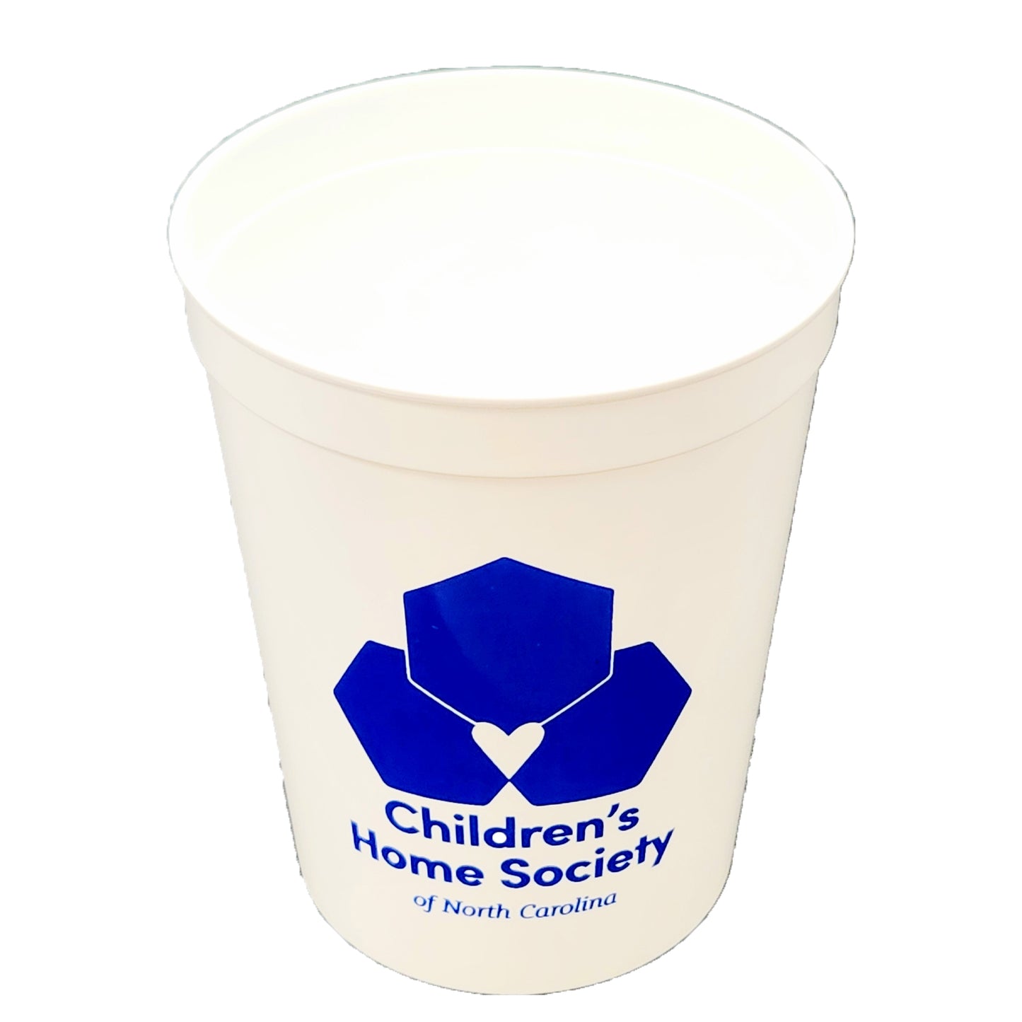 White 16 ounce Stadium Cup