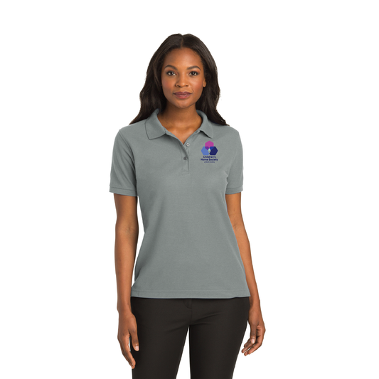 Ladies Gray Polo