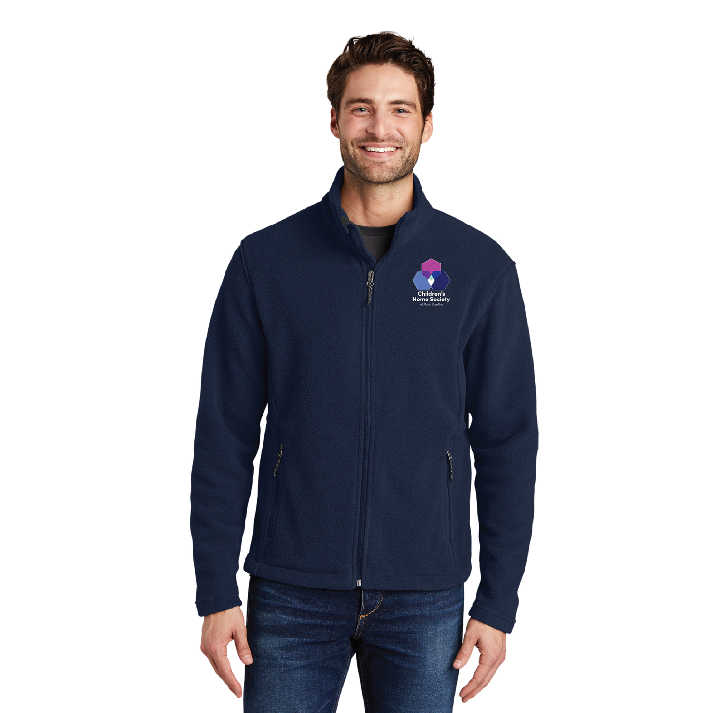 Port Authority Navy Fleece Jacket