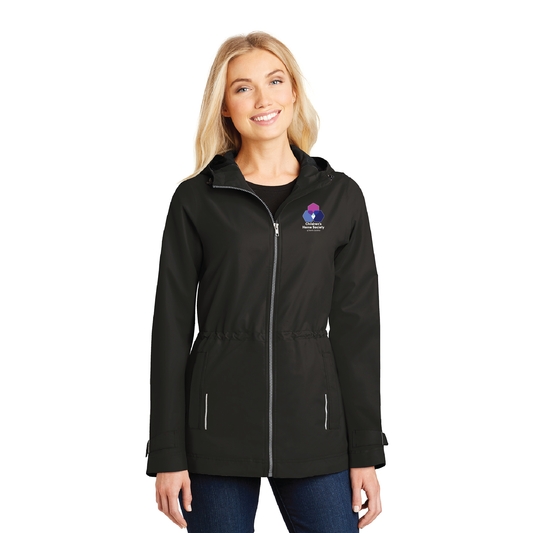 Ladies Black Rain/Wind Jacket